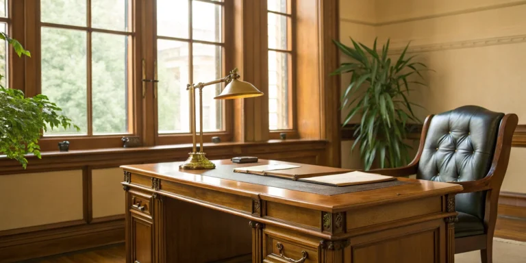Springfield lawyer in office.